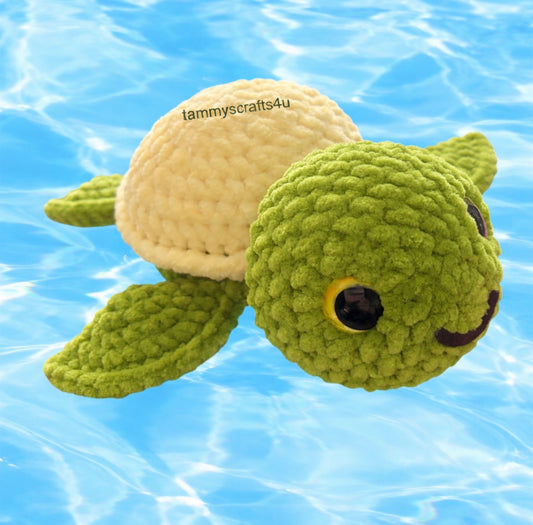 Crochet Turtle-Handmade-Medium