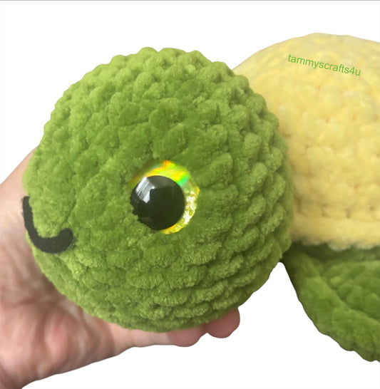 Crochet Turtle-Handmade-Medium