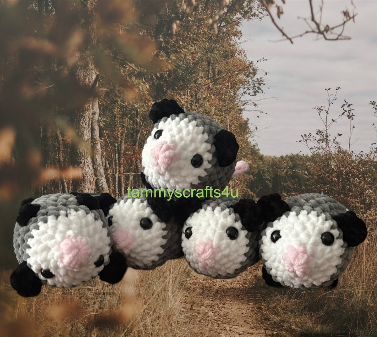 Crochet Possum-Handmade