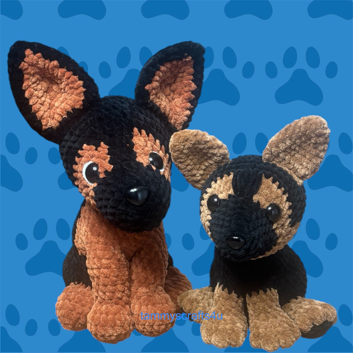 Crochet Dog-German Shepherd
