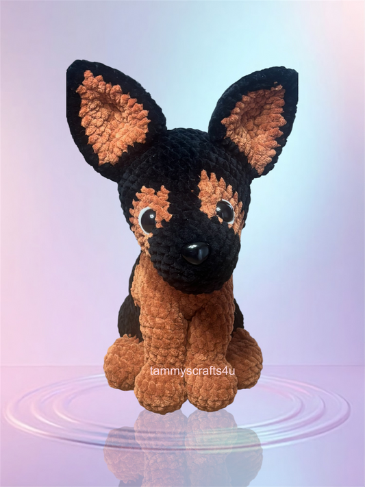 Crochet Dog-German Shepherd